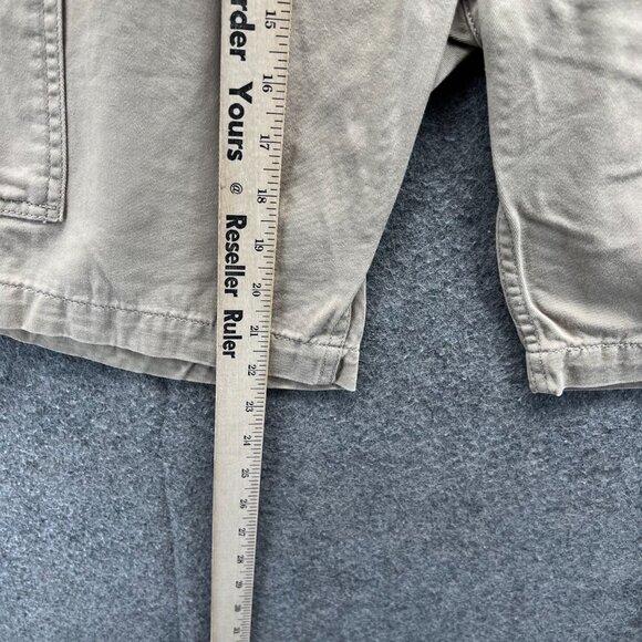 Levi’s Cargo Shorts Mens 34 Khaki Beige Cotton Twill Utility Pockets Casual - Picture 10 of 11